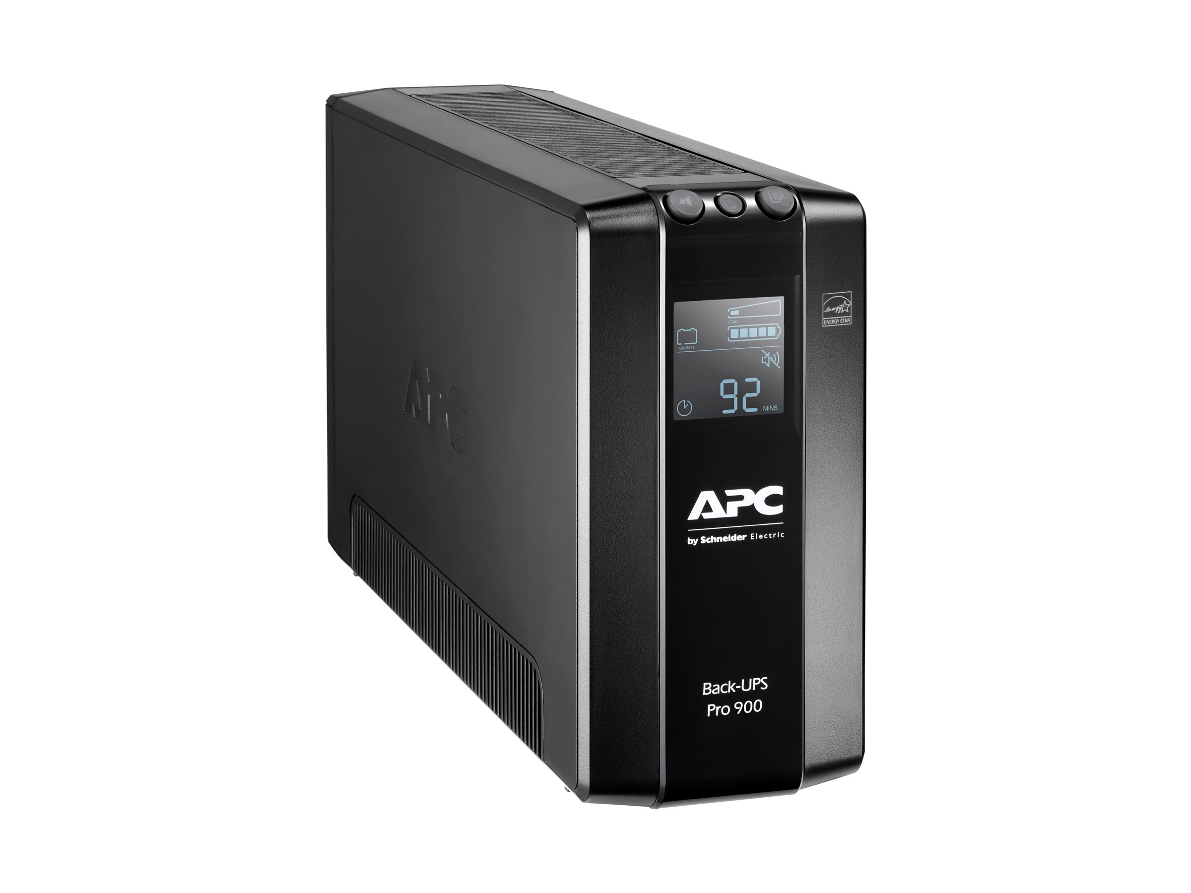 APC Back UPS Pro BR 900VA 6 Outlets AVR LCD Interface