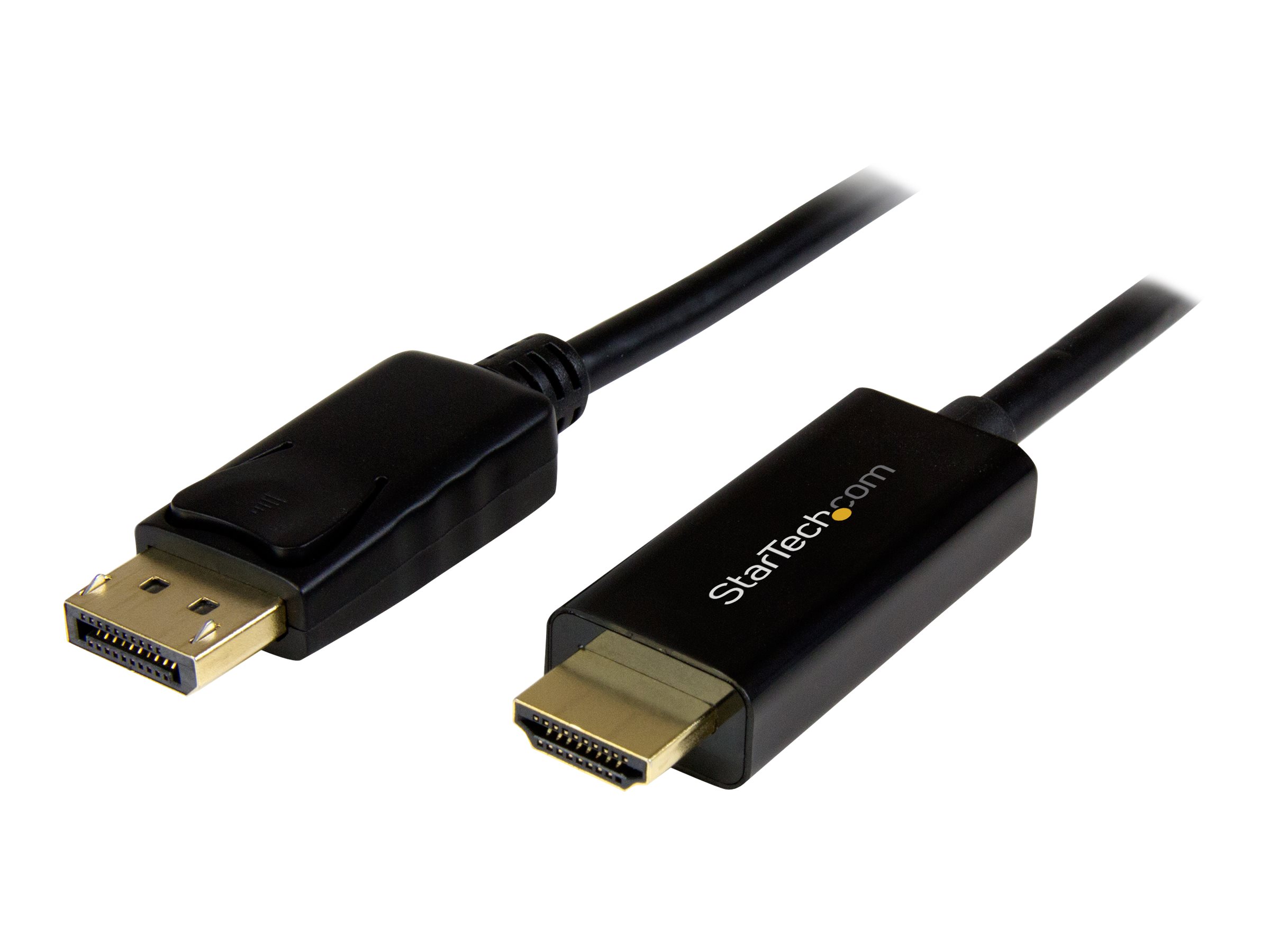 StarTech.com 2m DisplayPort auf HDMI Konverterkabel - 4K - DP auf HDMI Adapter mit Kabel - Ultra HD 4K - St/St - Videokabel - DisplayPort / HDMI - 2 m