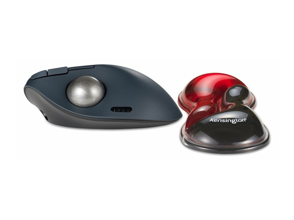 Kensington Handballenauflage Slim Duo Gel fuer Maus rot