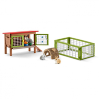 Schleich® Farm World 42420 Kaninchenstall Spielfiguren-Set Schleich® Farm World 42420 Kaninchenstall Spielfiguren-Set