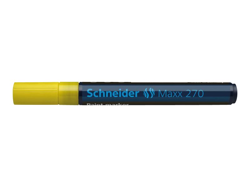 Schneider 270 Lackmarker gelb 1,0 - 3,0 mm, 10 St. Schneider 270 Lackmarker gelb 1,0 - 3,0 mm, 10 St.