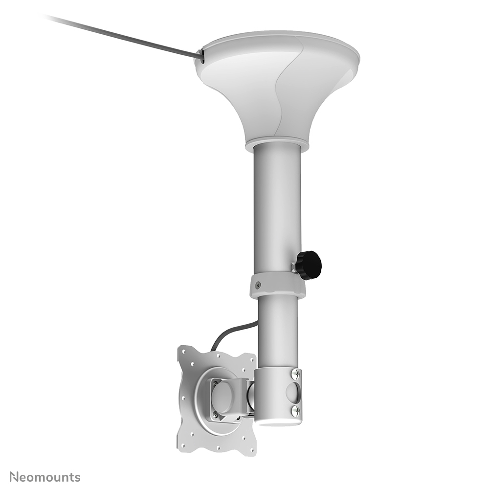 Deckenhalterung fuer FlachbildschirmeFernseher bis 30 76 cm 12KG FPMAC025SILVER Neomounts
