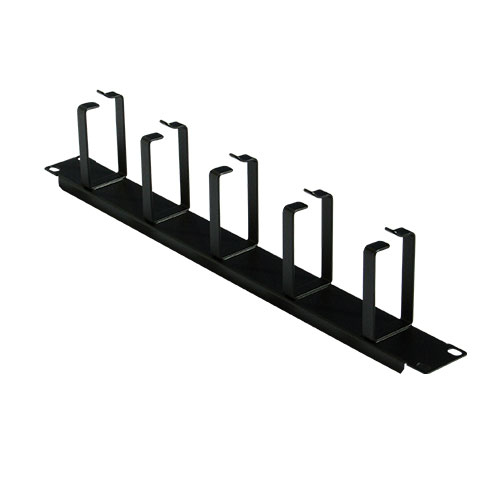 Roger Rangierpanel 19", 1HE, Rangierfrontplatte, schwarz