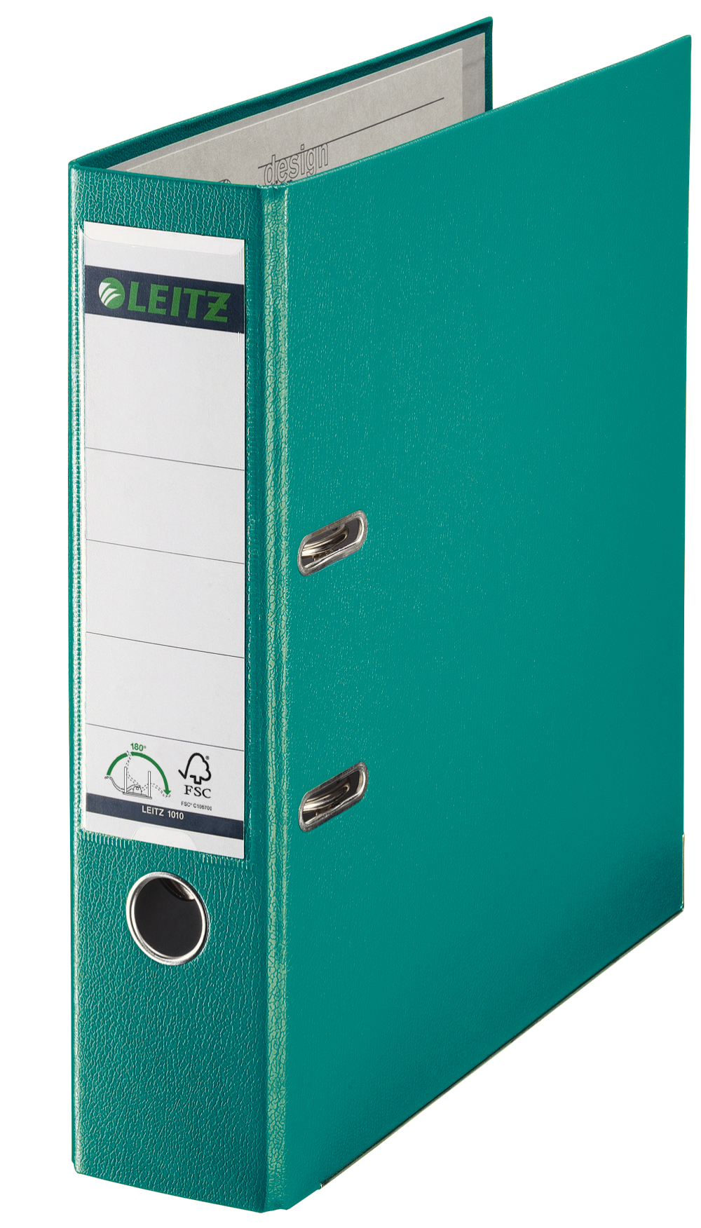 LEITZ 1010 Ordner tuerkis Kunststoff 8,0 cm DIN A4, 1 St