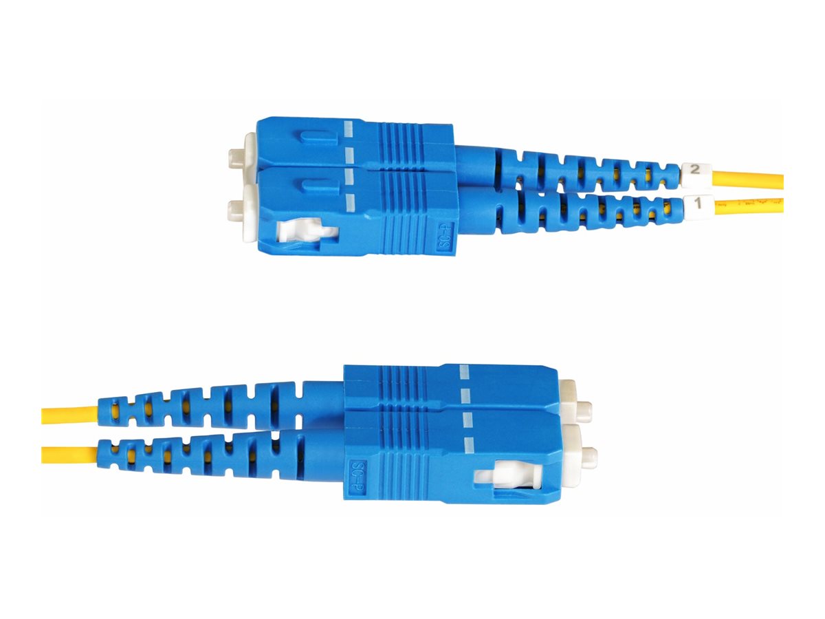 STARTECH.COM 2m OS2 LWL Patchkabel LC zu SC UPC Singlemode Duplex 9/125um 10G Kabel LSZH Glasfaserkabel LC auf SC STARTECH.COM 2m OS2 LWL Patchkabel LC zu SC UPC Singlemode Duplex 9/125um 10G Kabel LSZH Glasfaserkabel LC auf SC