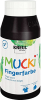 KREUL MUCKI Fingerfarbe schwarz 750,0 ml