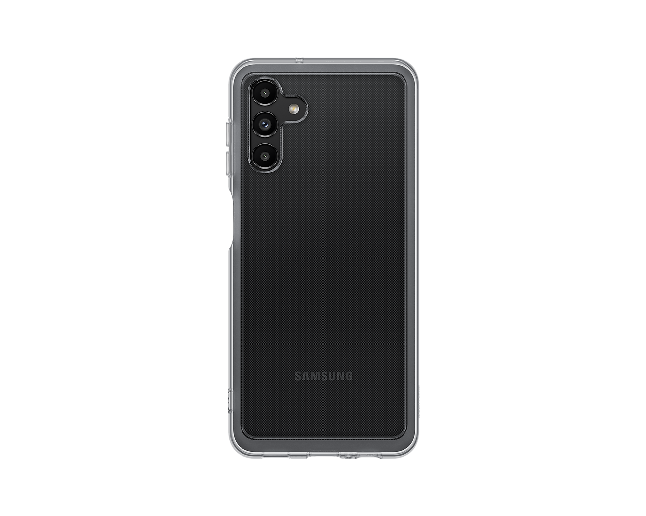 Samsung Soft Clear Cover EFQA136 Galaxy A13 5G, Black
