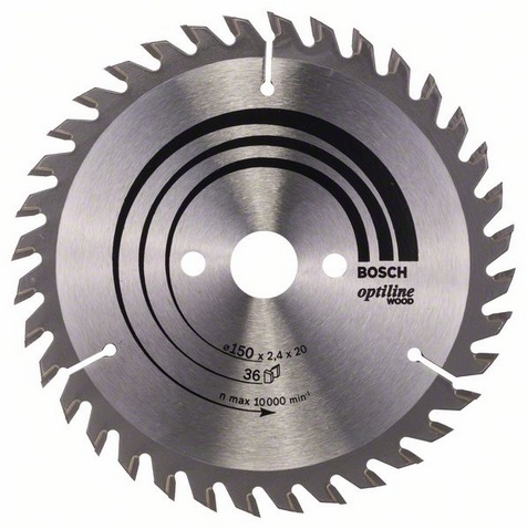 Bosch PRO Wood Kreissägeblatt Ø150mm 36Z
