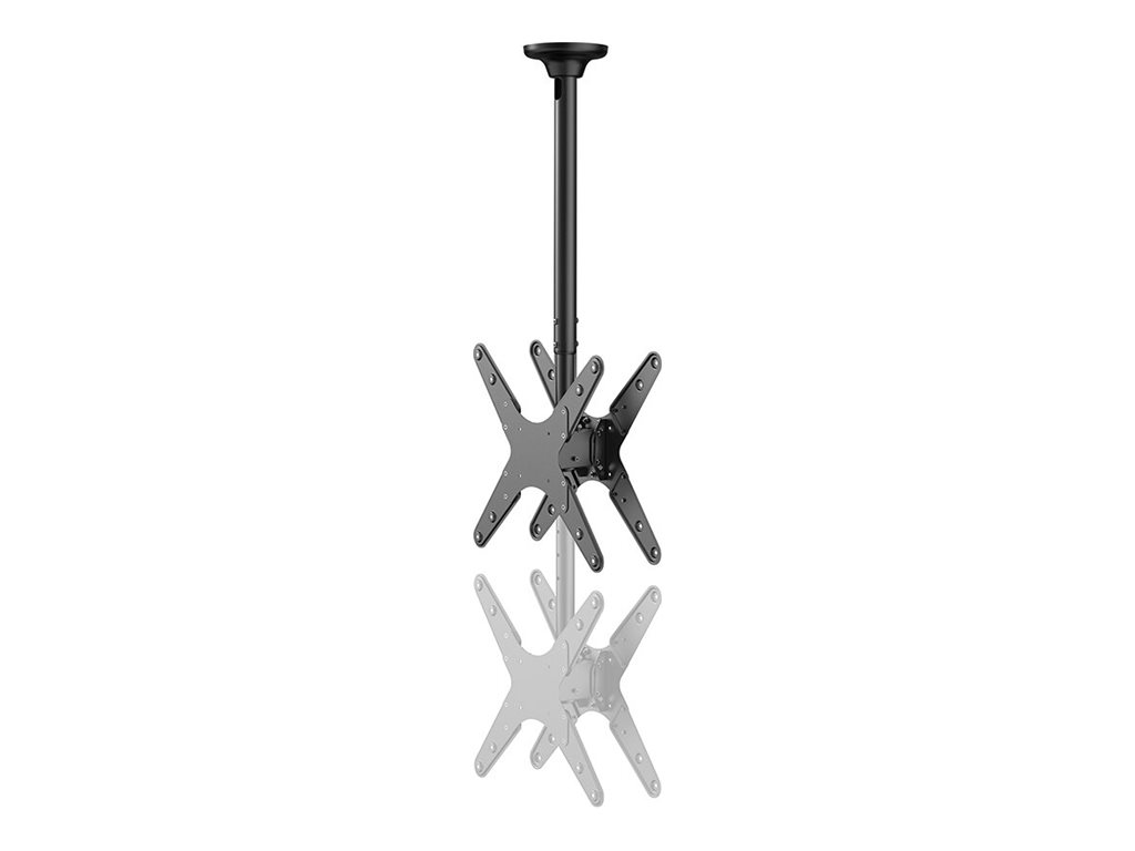 NEOMOUNTS Back to Back Screen Ceiling Mount Height 106-156cm