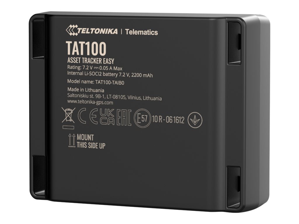 TELTONIKA TELEMATICS TAT100 2G Asset Tracker mit IP68 Gehäuse und verlängerter Akkulaufzeit