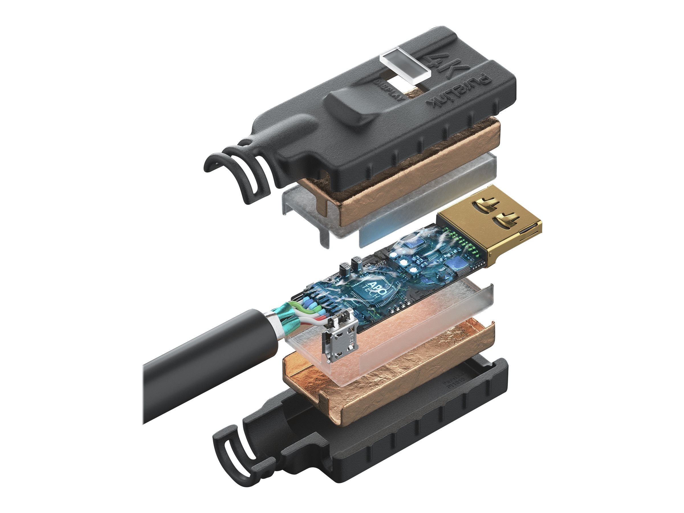PureLink HDMI Kabel Aktiv 18Gbps - PureInstall 10,0m