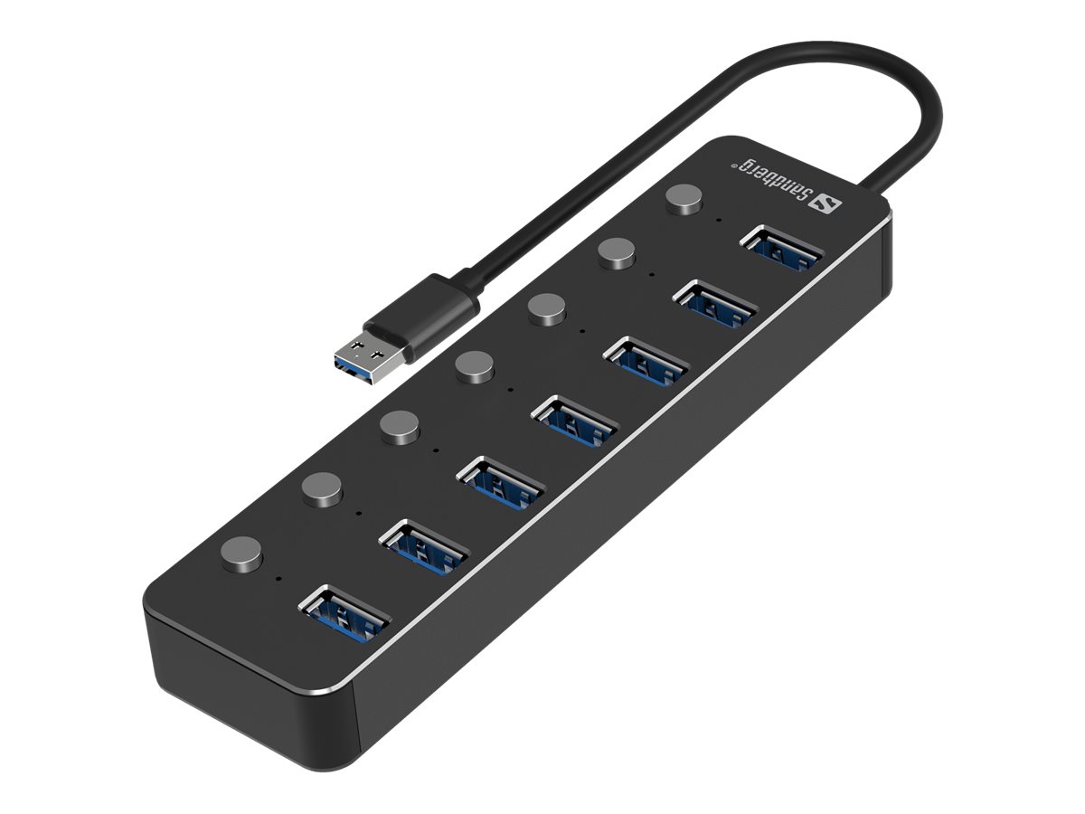 SANDBERG USB 3.0 Hub 7 Ports SANDBERG USB 3.0 Hub 7 Ports