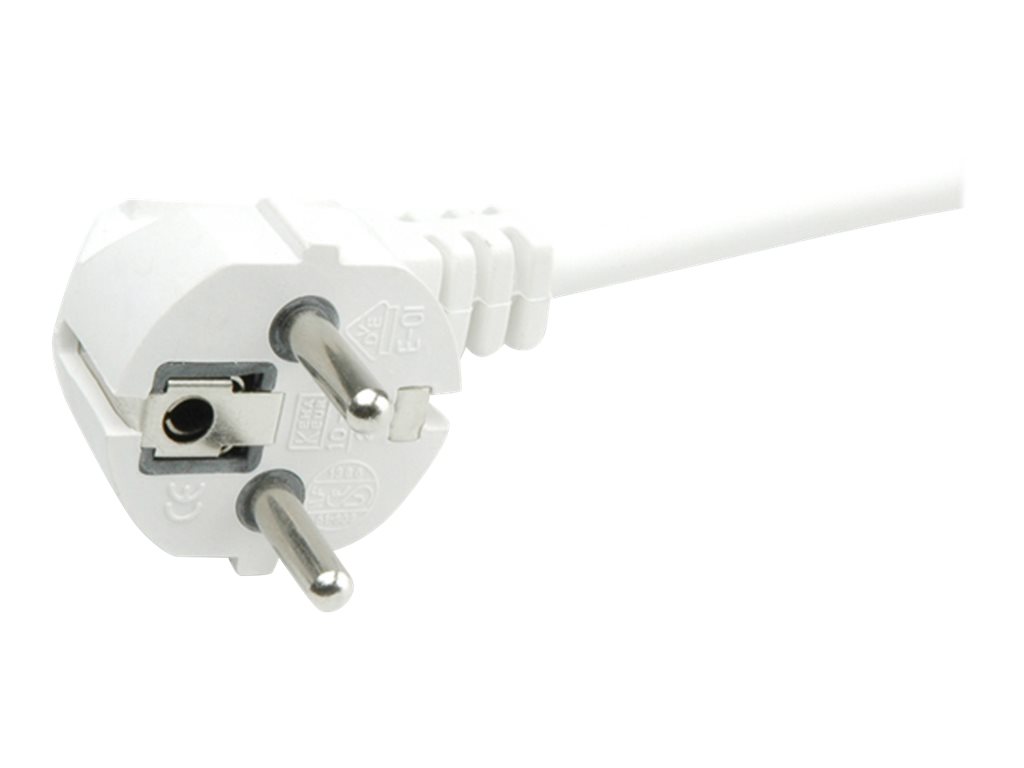 VALUE 3fach Steckdosenleiste ohne Schalter weiss 3m