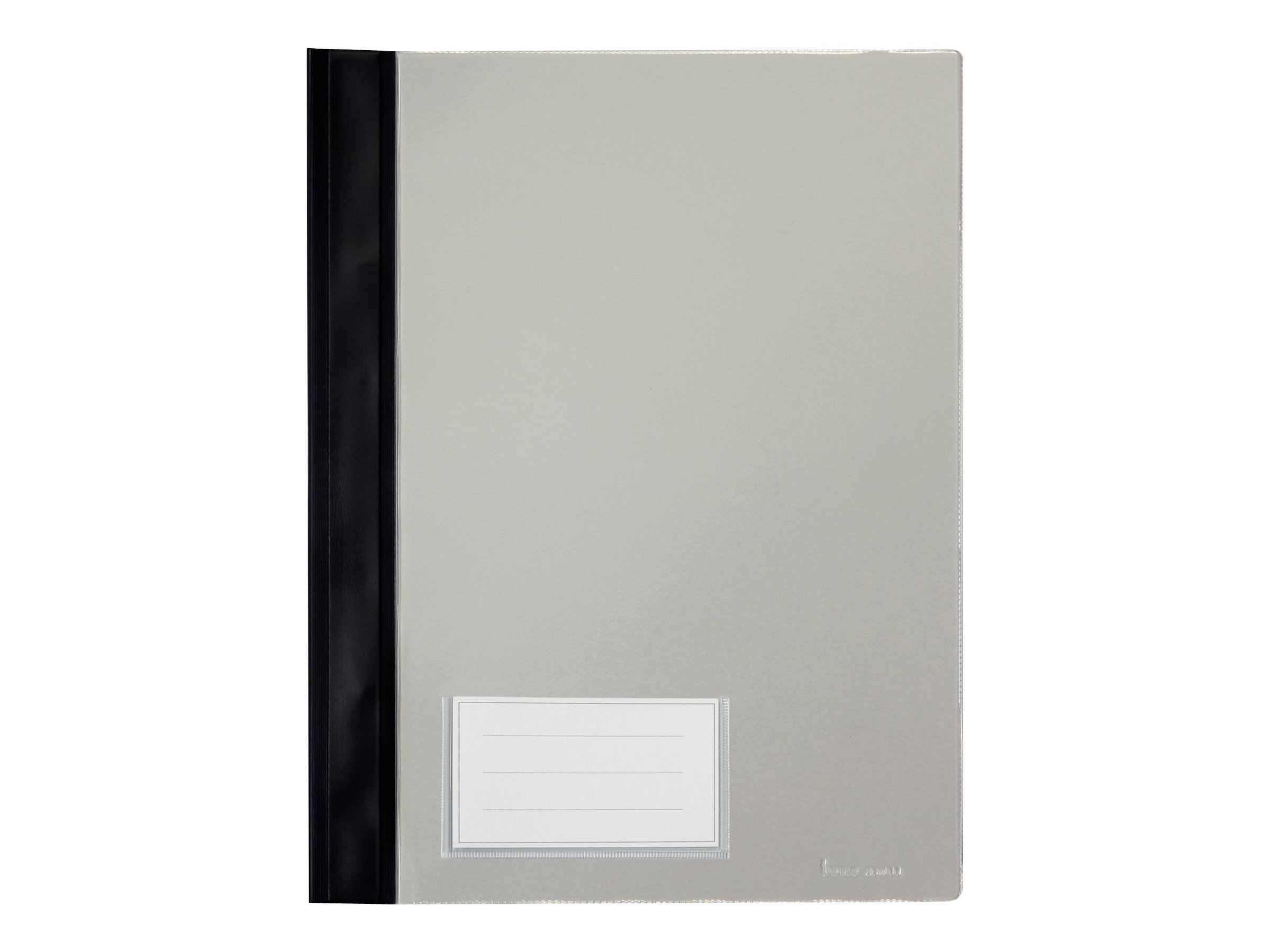 10 bene Schnellhefter Kunststoff schwarz DIN A4