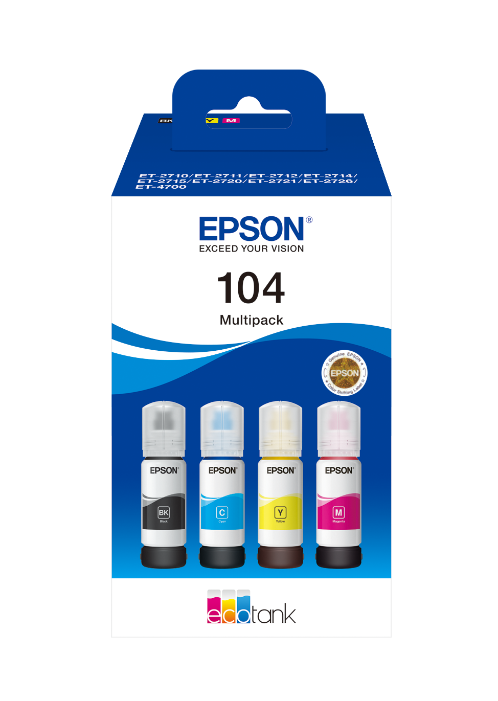 C13T00P640 EPSON ET104 EcoTank Tinte 4