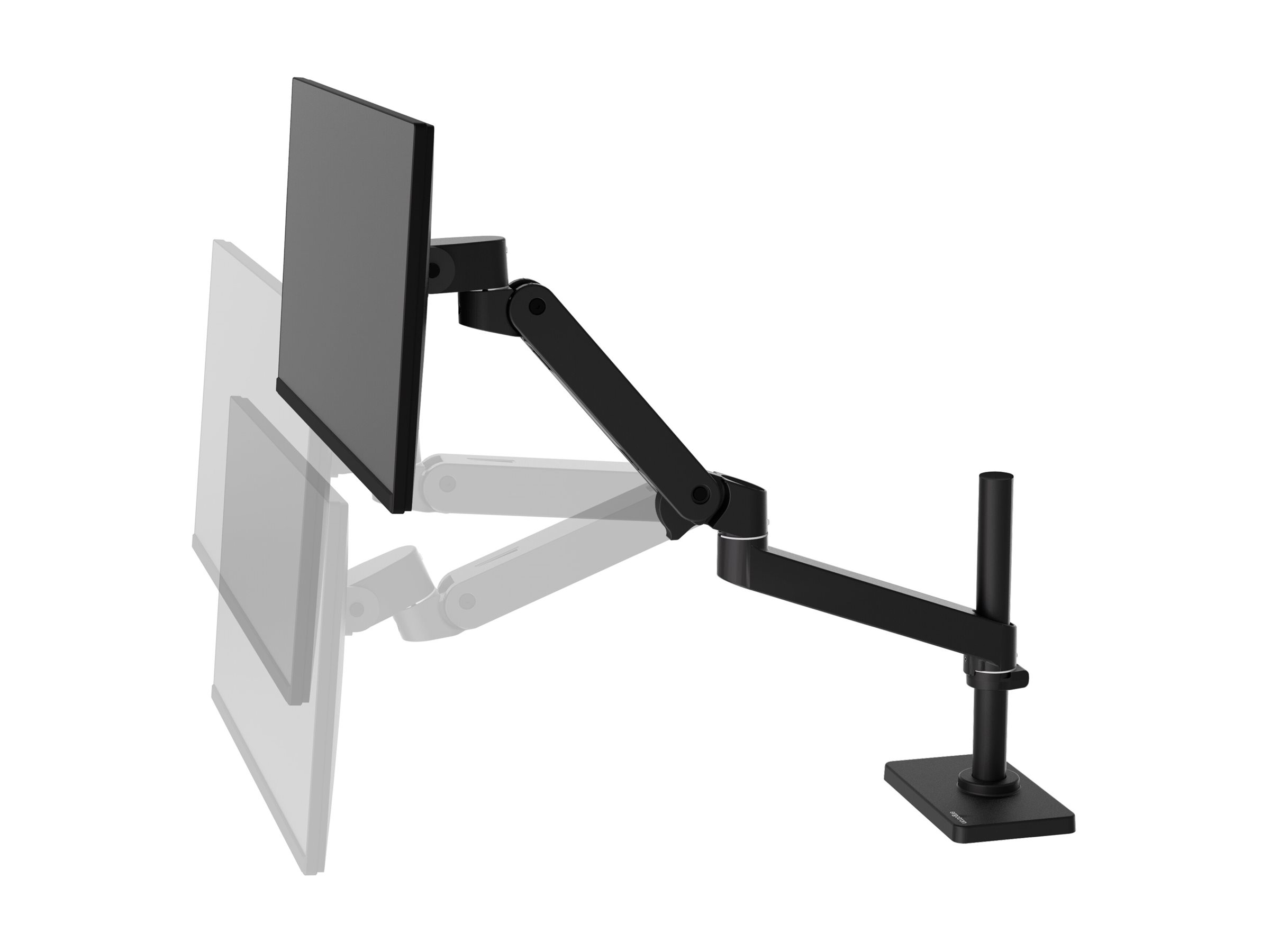 ERGOTRON LX PRO ARM SINGLE DISPLAY TALL POLE black