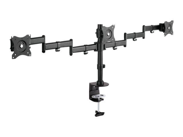 DIGITUS Dreifach Monitor Staender mit Klemmbefestigung, 1527