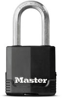 Master Lock® Vorhaengeschloss M115EURDLF schwarz