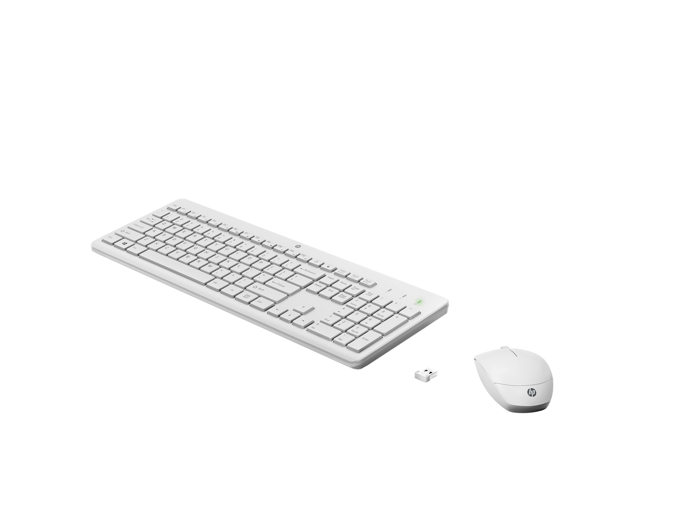 HP 230 Wireless Mouse and Keyboard Combo White (P) HP 230 Wireless Mouse and Keyboard Combo White (P)