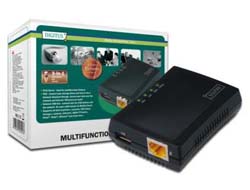 DIGITUS 1-Port USB 2.0 Multifunction Network Server DIGITUS 1-Port USB 2.0 Multifunction Network Server