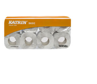 KATRIN Toilettenpapier 250 2-lagig Recyclingpapier, 64 Rollen KATRIN Toilettenpapier 250 2-lagig Recyclingpapier, 64 Rollen