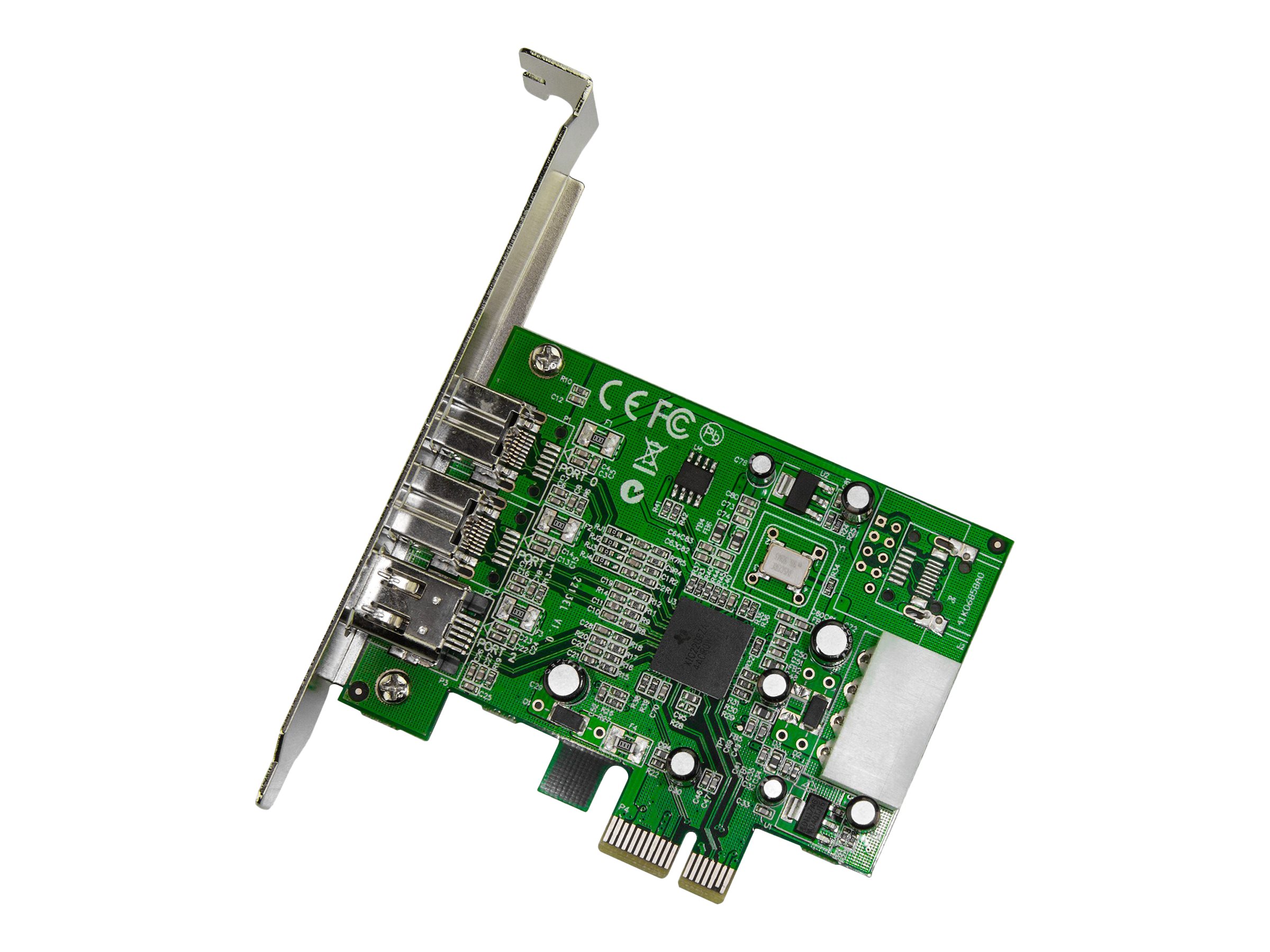 STARTECH.COM 3 Port 800+400 FireWire PCI Express Schnittstellen Combo Karte