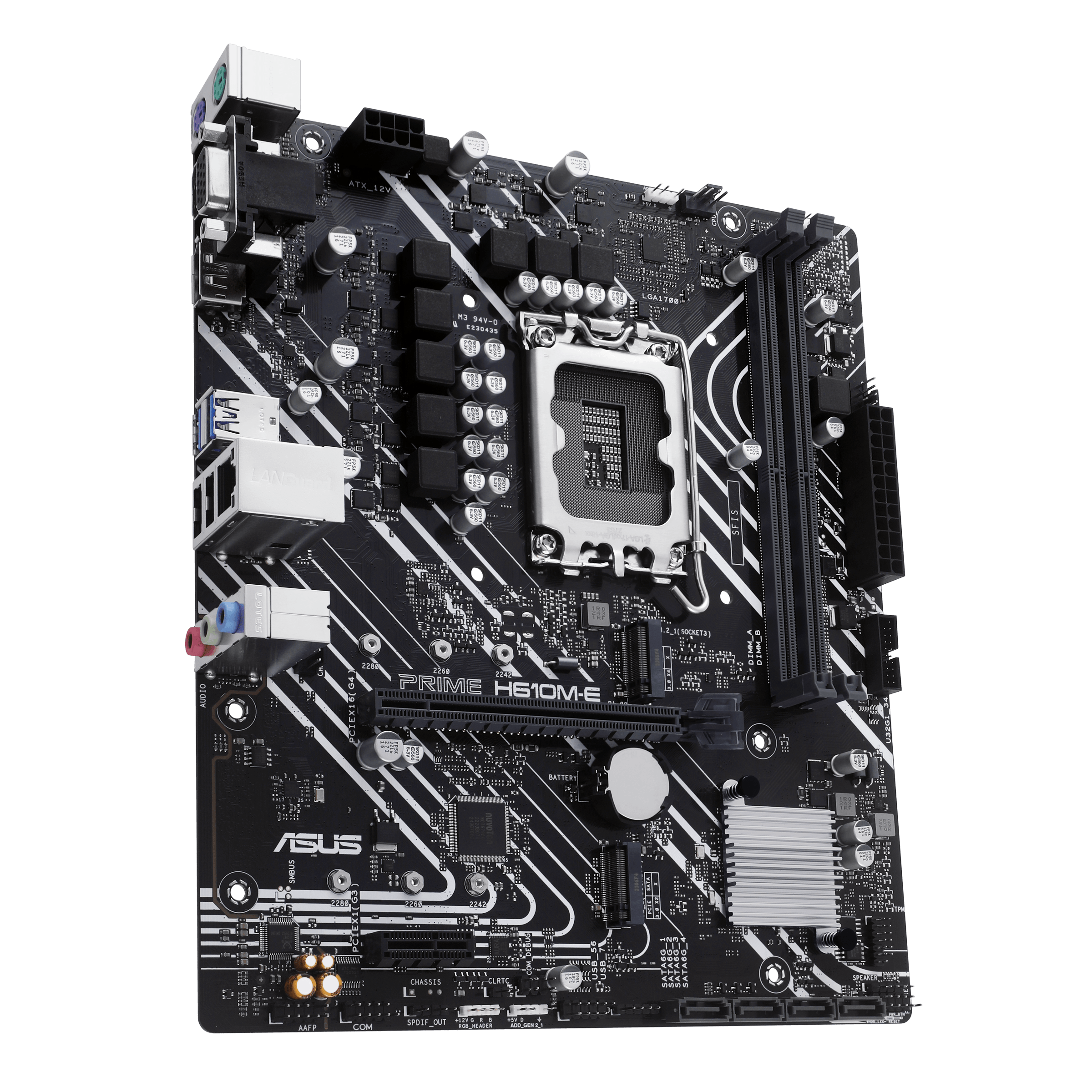 ASUS PRIME H610MECSM LGA1700 microATX MB 2xDDR4 4xSATA 2xM2