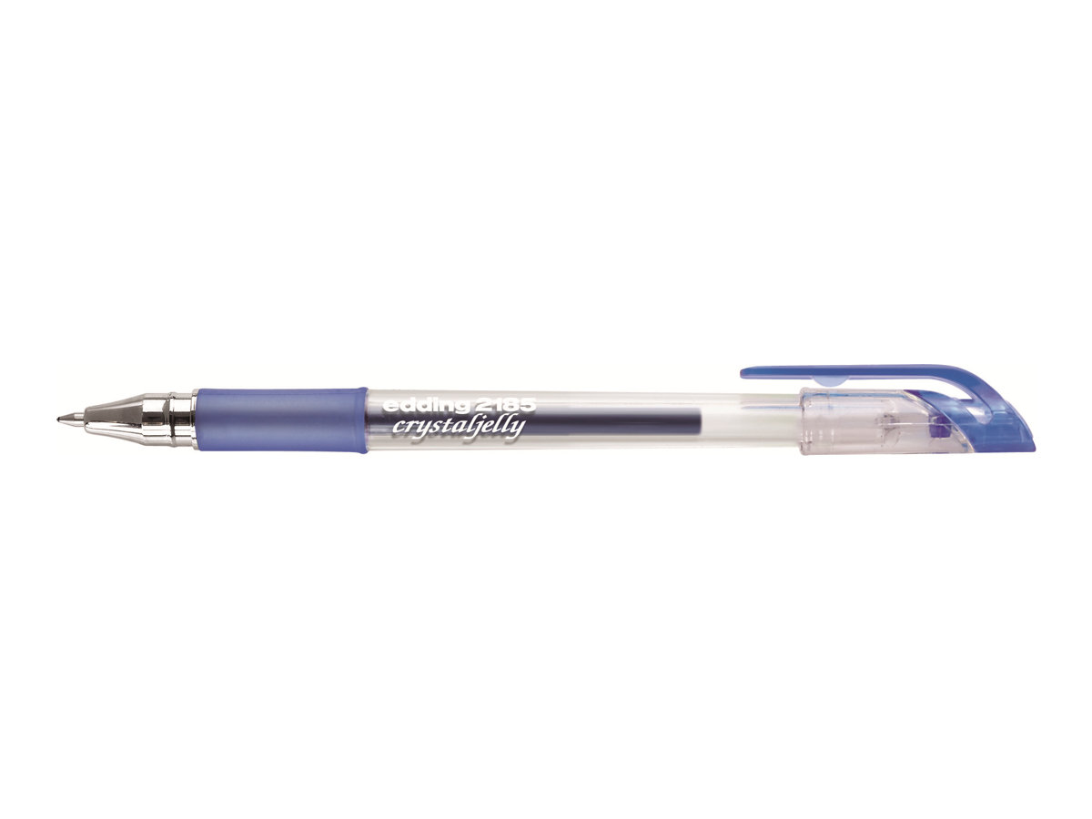 edding 2185 Crystaljelly Gelschreiber transparent 0,7 mm, Schreibfarbe: blau, 1 St. edding 2185 Crystaljelly Gelschreiber transparent 0,7 mm, Schreibfarbe: blau, 1 St.