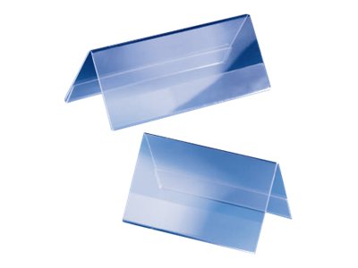 SIGEL Tischaufsteller 9,5 x 4,2 cm beidseitig, 10 St