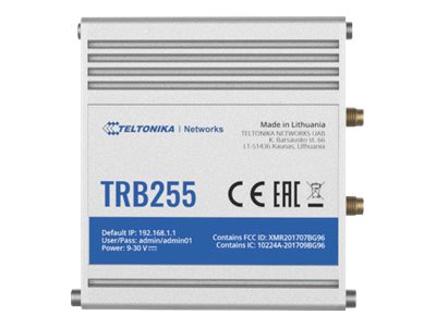 TELTONIKA NETWORKS TRB255 LTE/4G/2G/NB IoT M2M Industrie Gateway