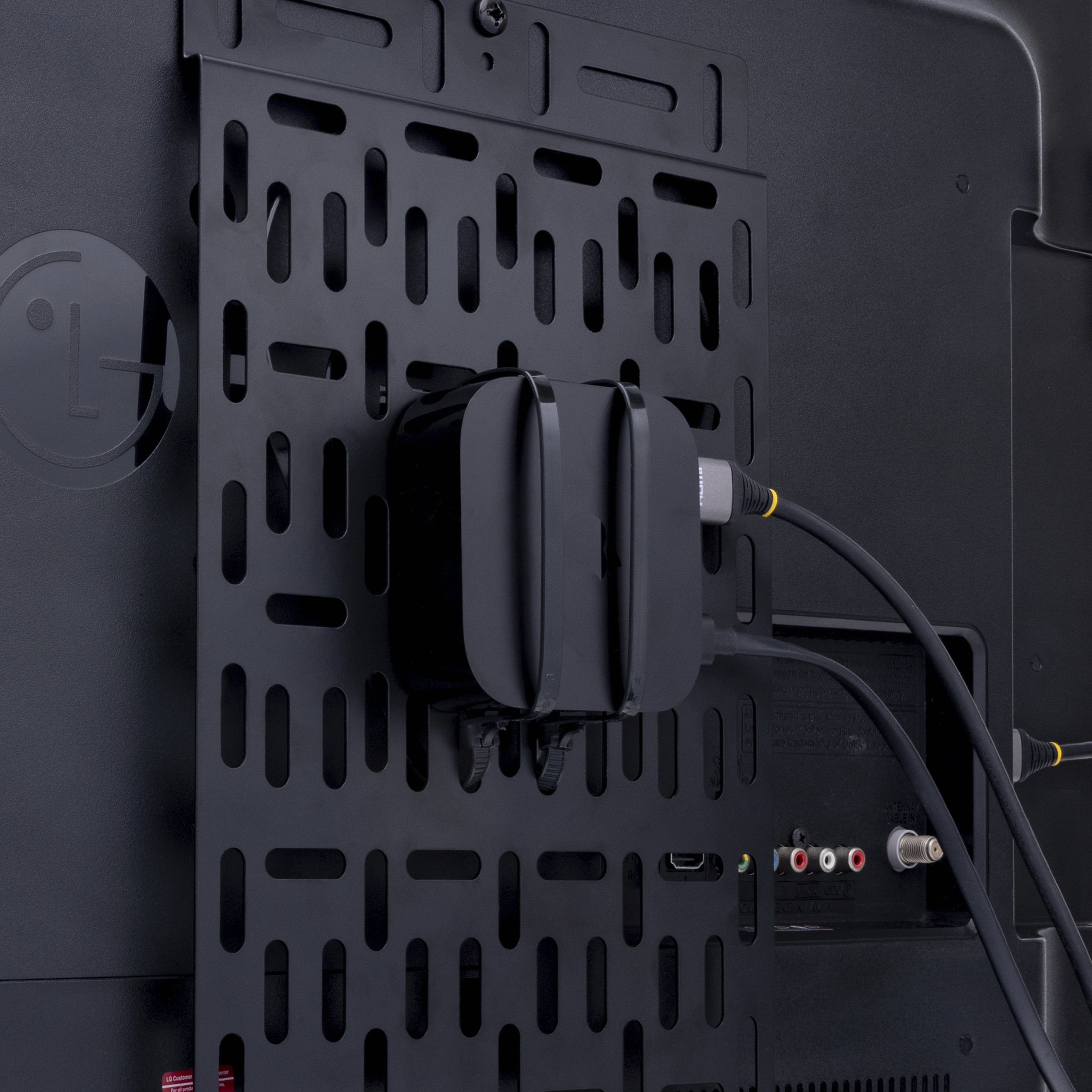 STARTECHCOM TVZubehör Universal Halterung TV oder Wand MediaplayerFritzBoxRouterApple TV Kabelboxhalterung 5 kg