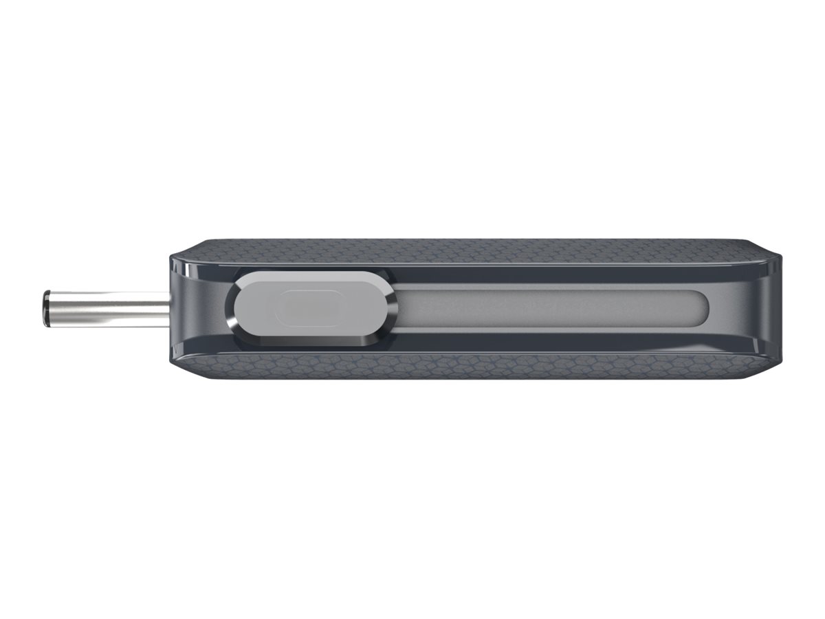 SanDisk USB-Stick Ultra Dual Drive USB Type-C silber, grau 256 GB