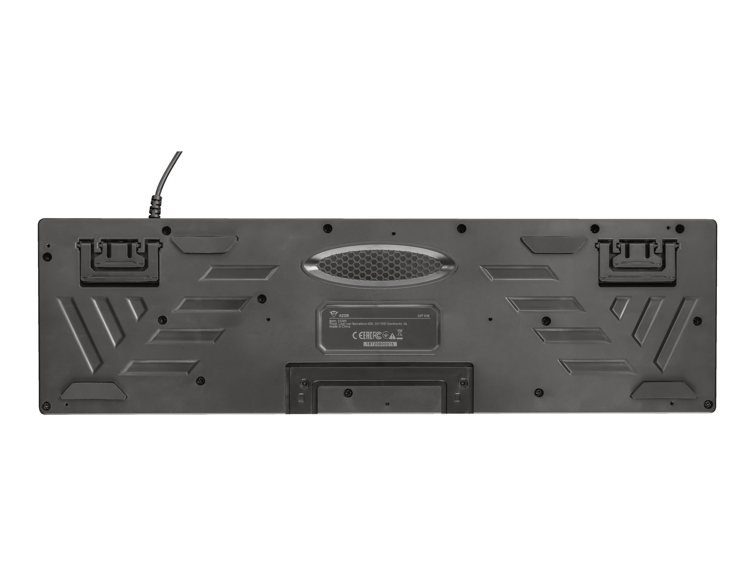 TRUST GXT835 RAZOR TASTATUR QWERTZ DE