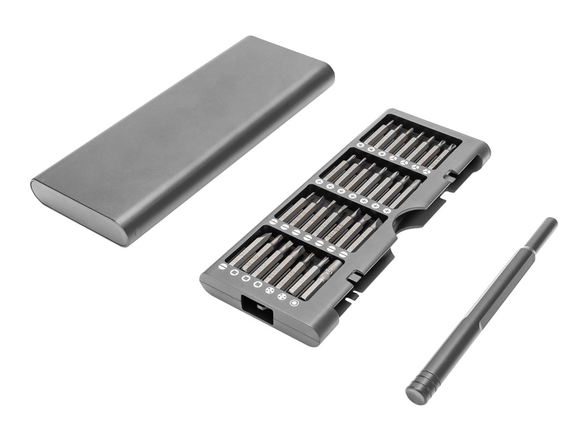 DIGITUS Feinmechaniker Schraubendreher Set, 57-teilig