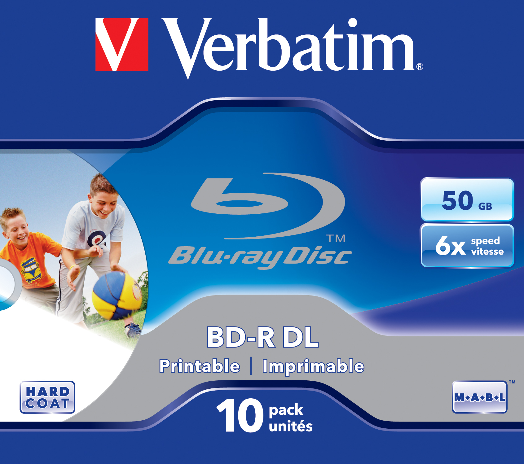 VERBATIM BD-R DL 50GB 6x (10) JC WORM