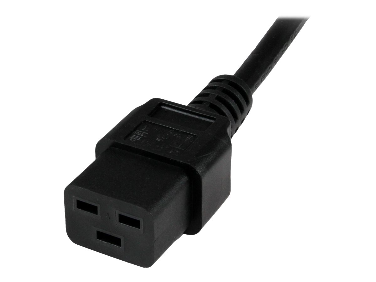 STARTECH.COM 2m Computer Power Cord - Schuko CEE7 to IEC 320 C19