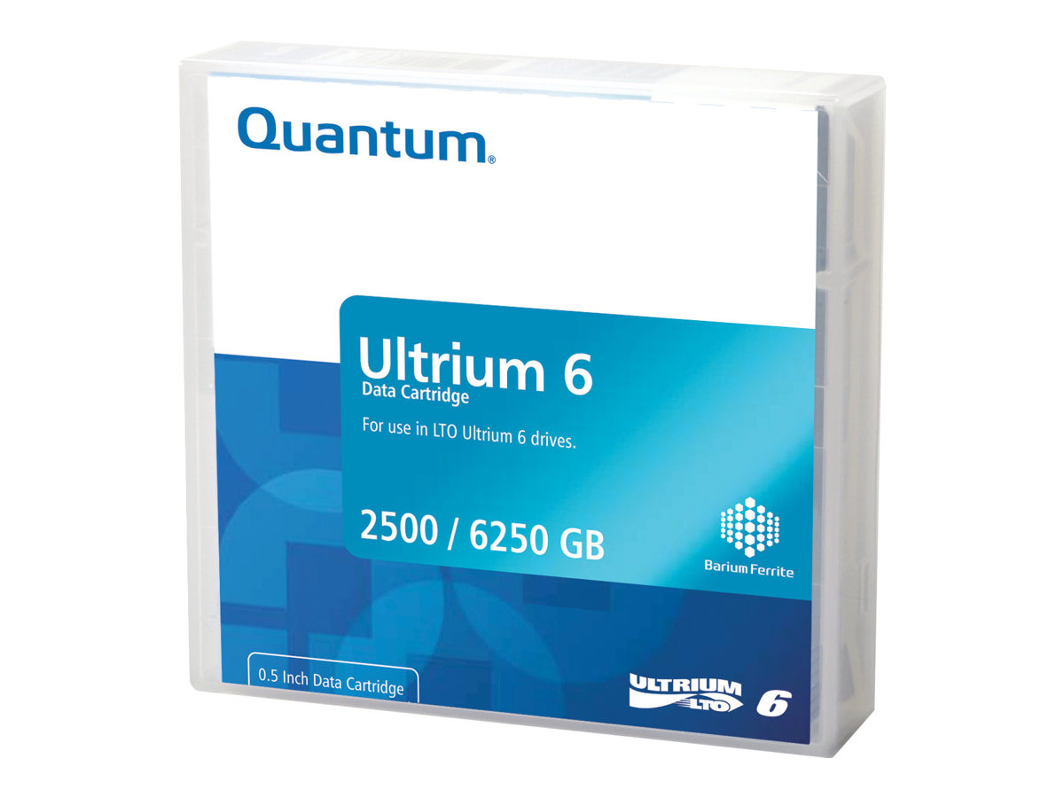QUANTUM data cartridge LTO6 Media Ultrium 2,5/6,25TB QUANTUM data cartridge LTO6 Media Ultrium 2,5/6,25TB