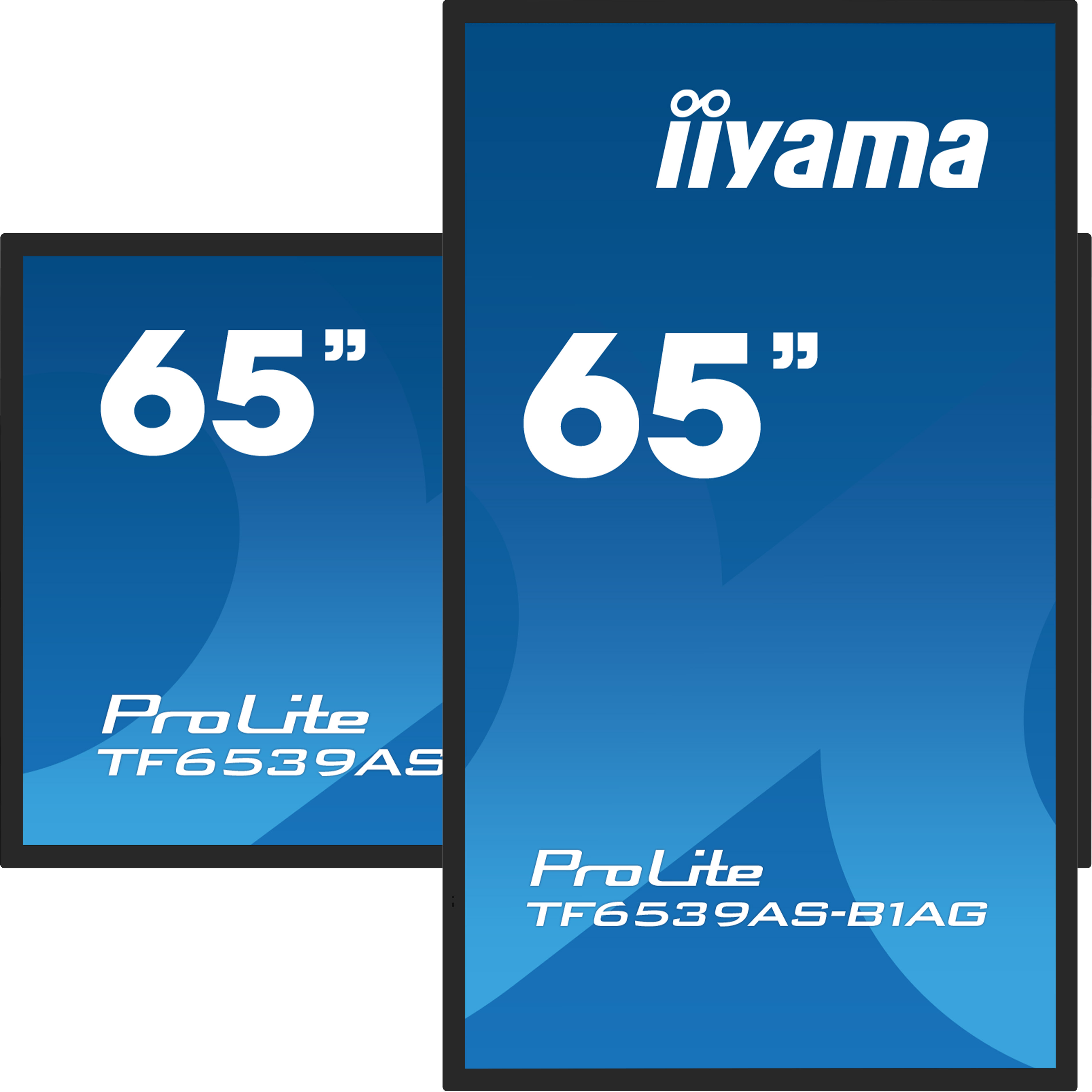 IIYAMA TF6539ASB1AG 165,1cm 65Zoll PCAP Antiglare Bezel Free Android 11 OS 40Points Touch Screen 3840x2160 IPS panel 247