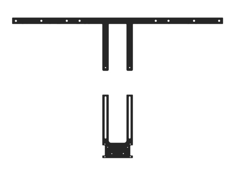 HAGOR Poly Display-Adapter 140-191cm 55-75Zoll fuer Poly Studio und Poly Studio X50 Kameras VESA max. 800mm hoehenverstellbar HAGOR Poly Display-Adapter 140-191cm 55-75Zoll fuer Poly Studio und Poly Studio X50 Kameras VESA max. 800mm hoehenverstellbar