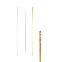 PAPSTAR Einweg-Fingerfood-Spiesse, Holz, 500 St. PAPSTAR Einweg-Fingerfood-Spiesse, Holz, 500 St.