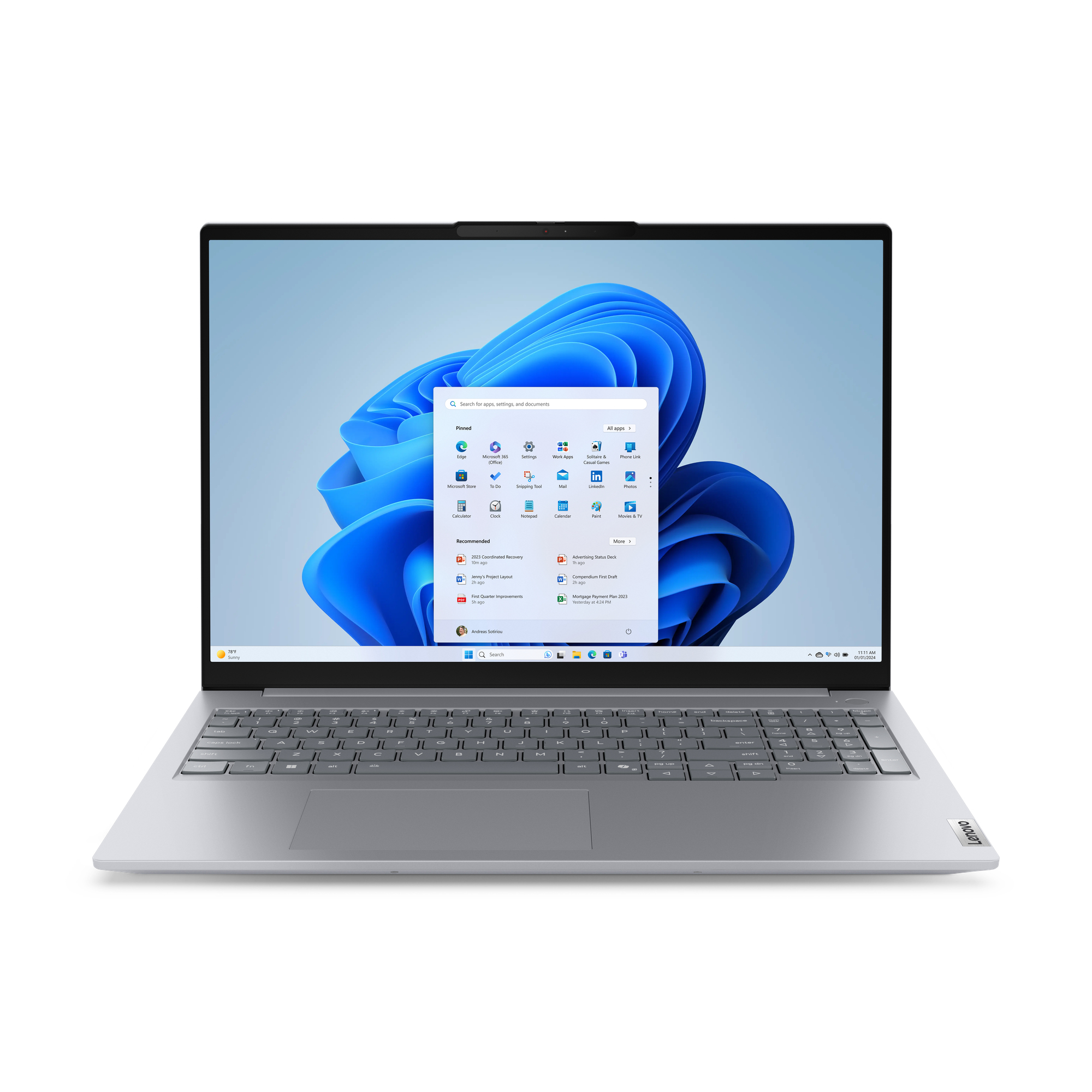 Lenovo ThinkBook 16 G8 IAL 16 Zoll Intel Core Ultra 7 255H 16 GB RAM 512 GB SSD