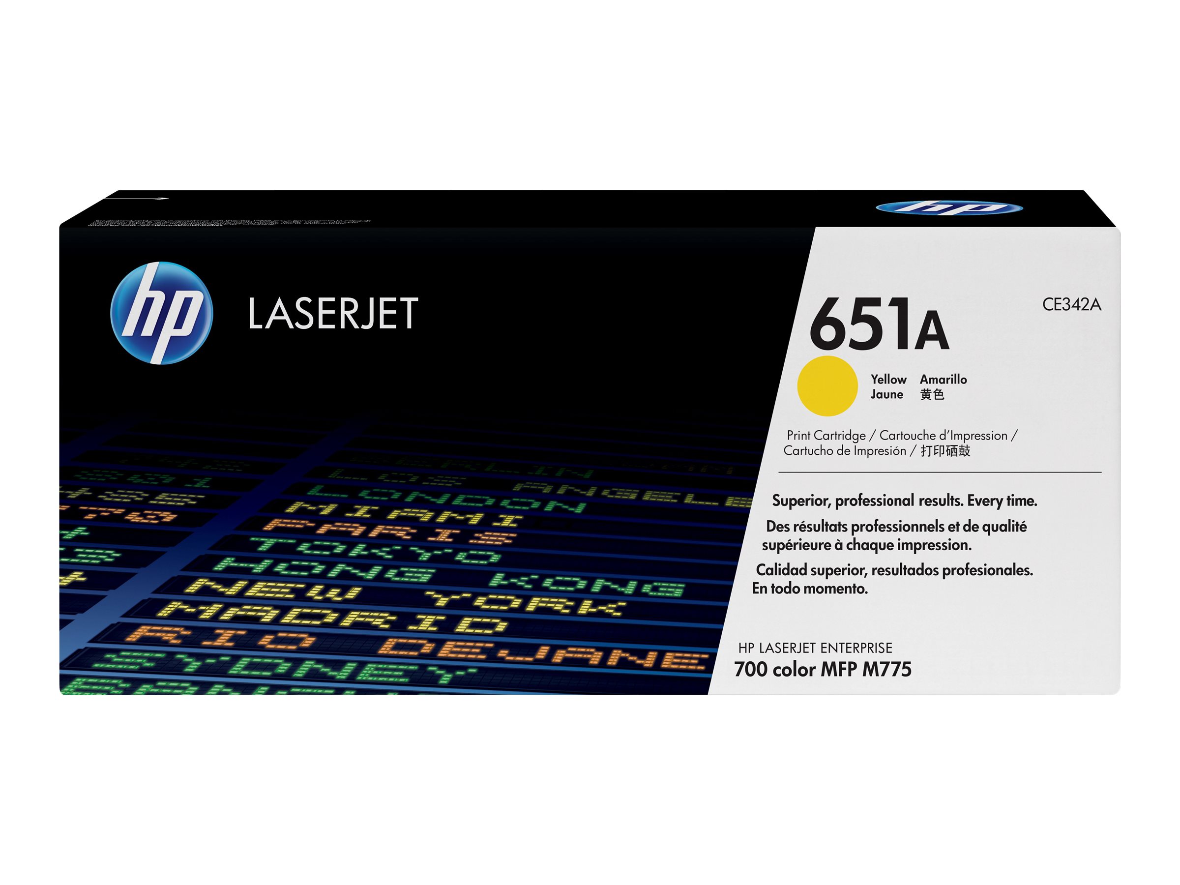 HP 651A (CE342A) gelb Tonerkartusche HP 651A (CE342A) gelb Tonerkartusche