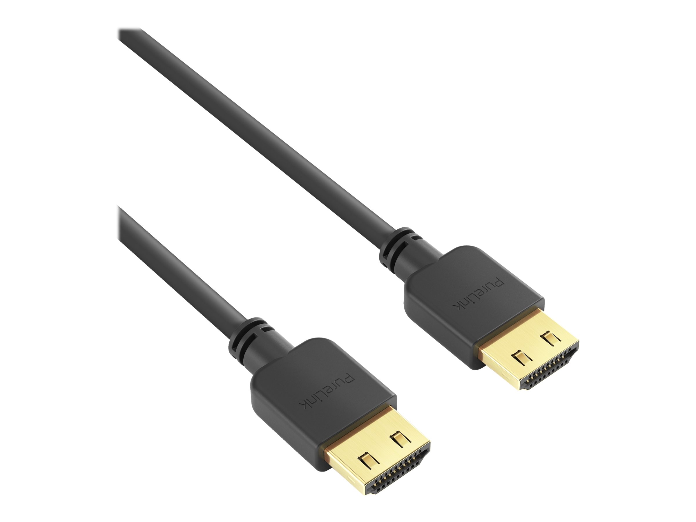 PureLink HDMI Kabel - PureInstall - Slim 0,50m - Schwarz