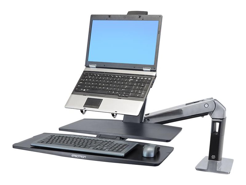 ERGOTRON LX Notebookablage verstellbare seitliche offene Montageplatte schwarz fuer LX Arme