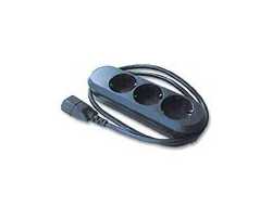 - Adapter Steckdosenleiste 10A 3-fach Schuko 1.5m