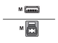 helos Anschlusskabel, USB 3.0 A Stecker/B Stecker, 3,0m, schwarz helos Anschlusskabel, USB 3.0 A Stecker/B Stecker, 3,0m, schwarz