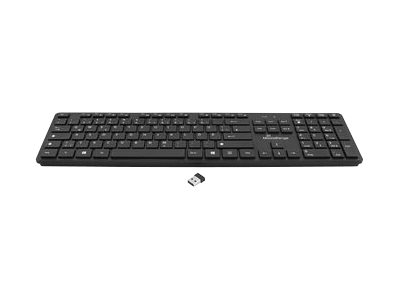 MediaRange MROS107 Tastatur-Maus-Set kabellos schwarz MediaRange MROS107 Tastatur-Maus-Set kabellos schwarz