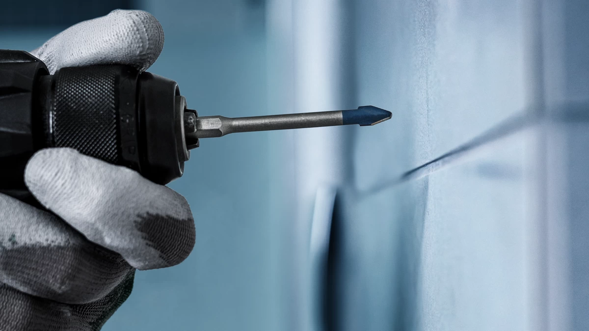 BOSCH Fliesenbohrer EXPERT HEX9 HardCeramic, Ø 8 mm, 1 St