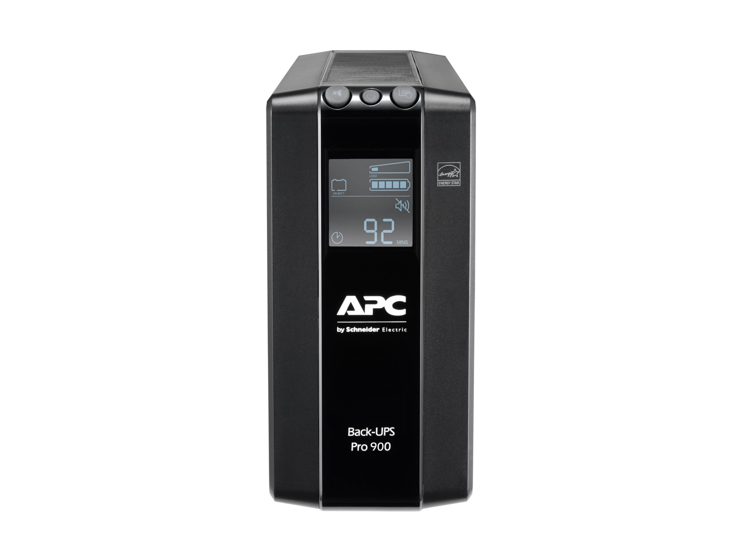 APC Back UPS Pro BR 900VA 6 Outlets AVR LCD Interface