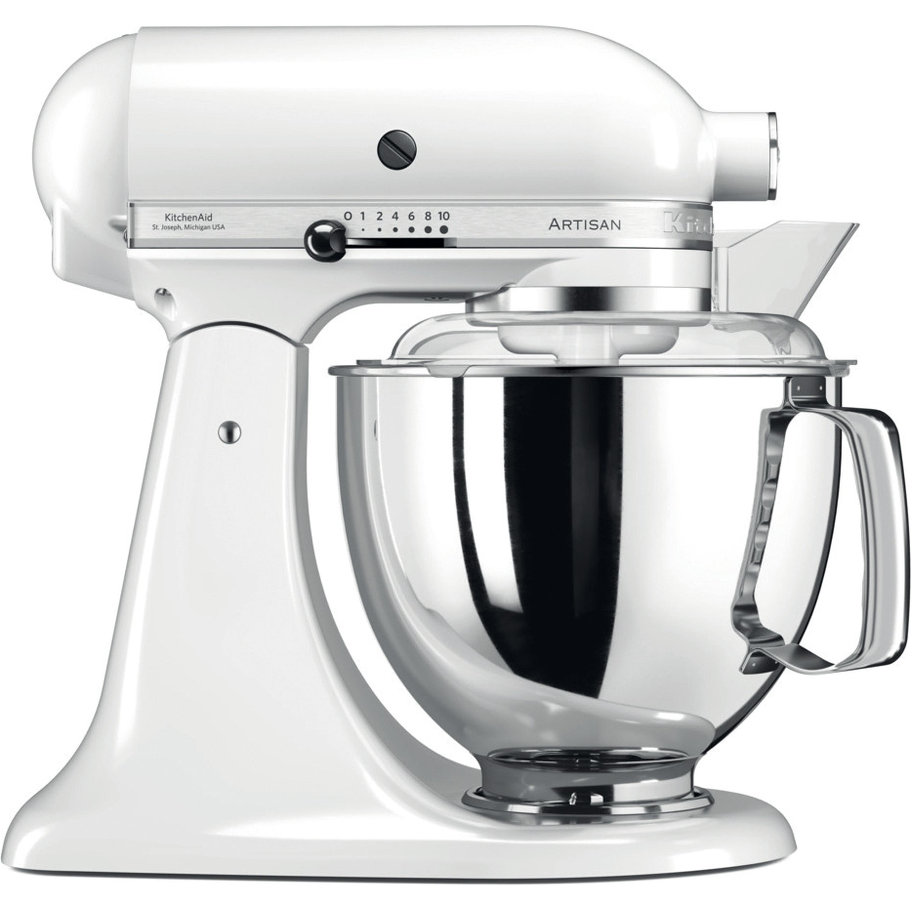 KitchenAid Kuechenmaschine 300W 5KSM175PSEAC Artisan weiss